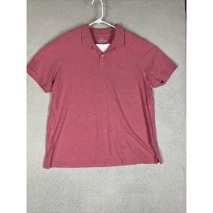Vineyard vines men’s short sleeve polo shirt size XL salmon peach pink Whale